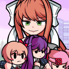 FNF: Doki Doki Takeover (DDLC) Plus 