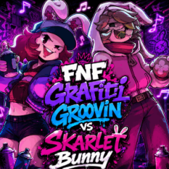 FNF Graffiti Groovin vs Skarlet Bunny 