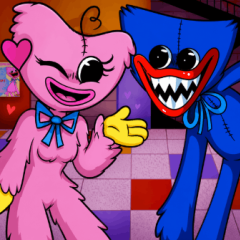 FNF: Huggy Wuggy and Kissy Missy Sings Playtime 