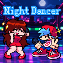 FNF Night Dancer but BF & GF Sing it 