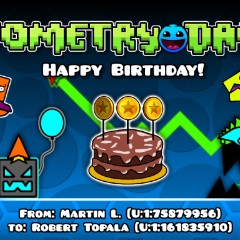 Geometry Dash Birthday Celebration