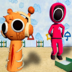 Squid Game Sprunki FNF Battle
